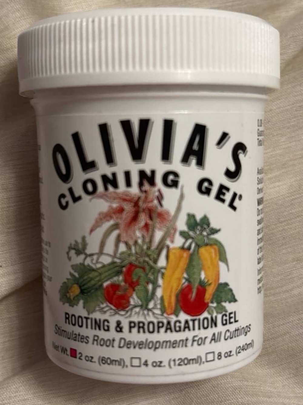 NEW Olivia’s Cloning Gel - Rooting & Propagation Gel for Plants/Hydroponics, 2oz